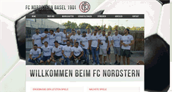 Desktop Screenshot of fcnordstern.ch